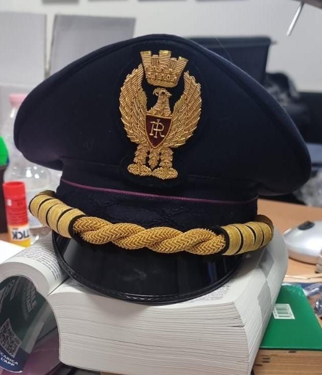 Berretto PS Primo Dirigente Modello Personalizzato