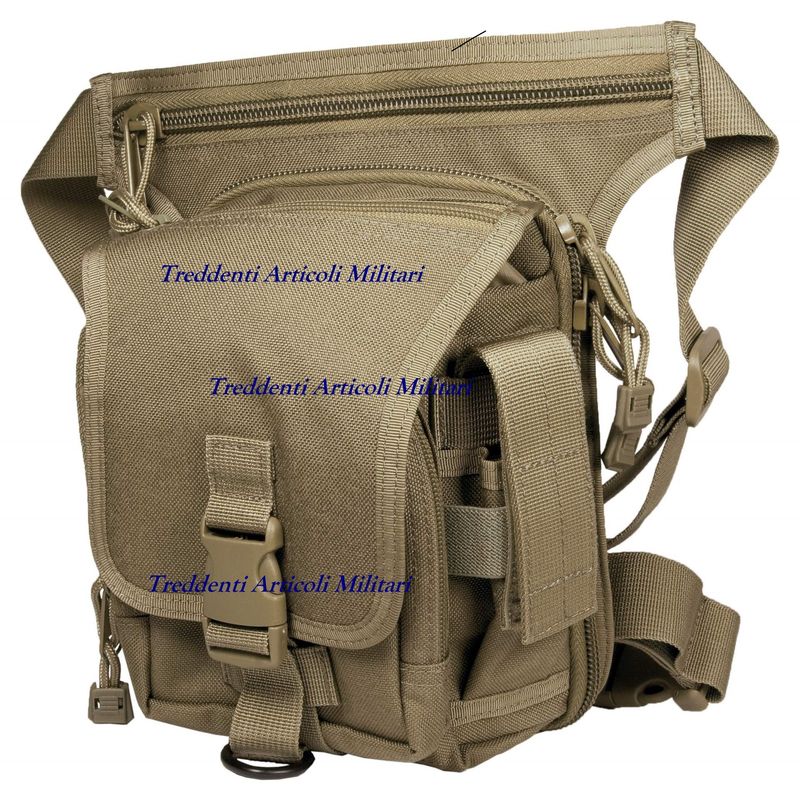 Borsa multitasca in cordura con fondina interna