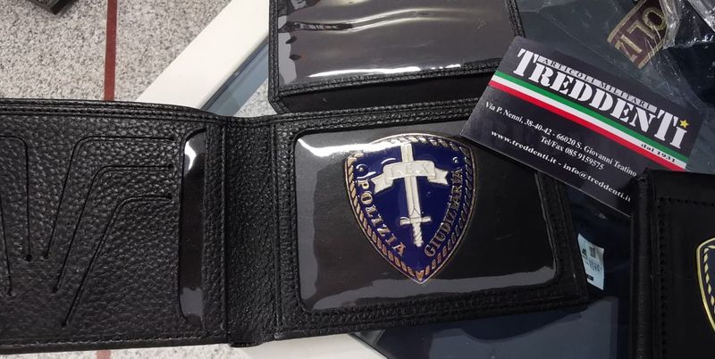 Portafoglio Polizia Giudiziaria  in pelle Vega Holster 1WG