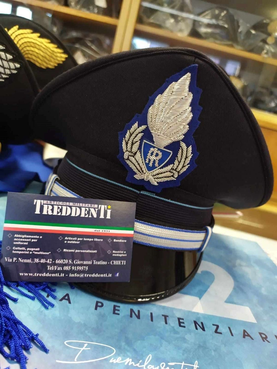 Berretto Polizia Penitenziaria Modello Personalizzato