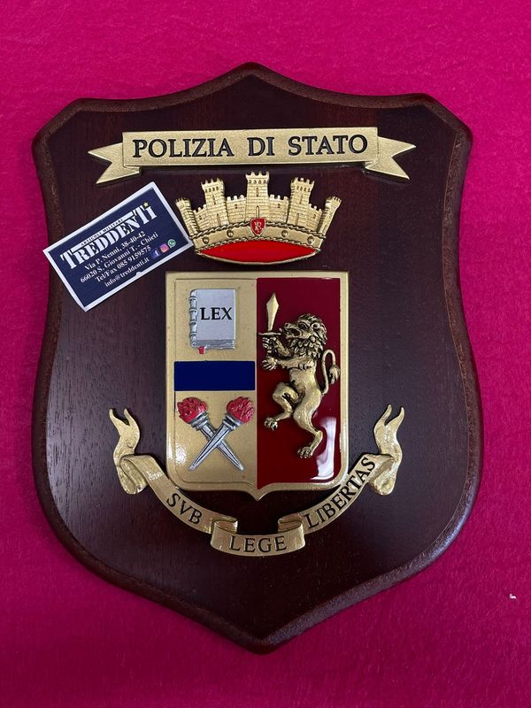 Crest Araldico Polizia di Stato
