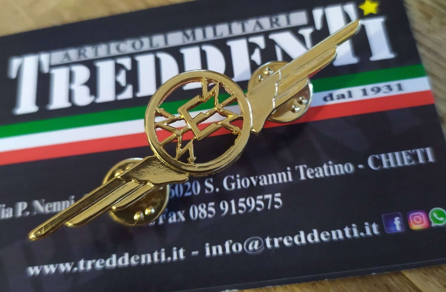 Spilla Aeronautica Militare Elettronica