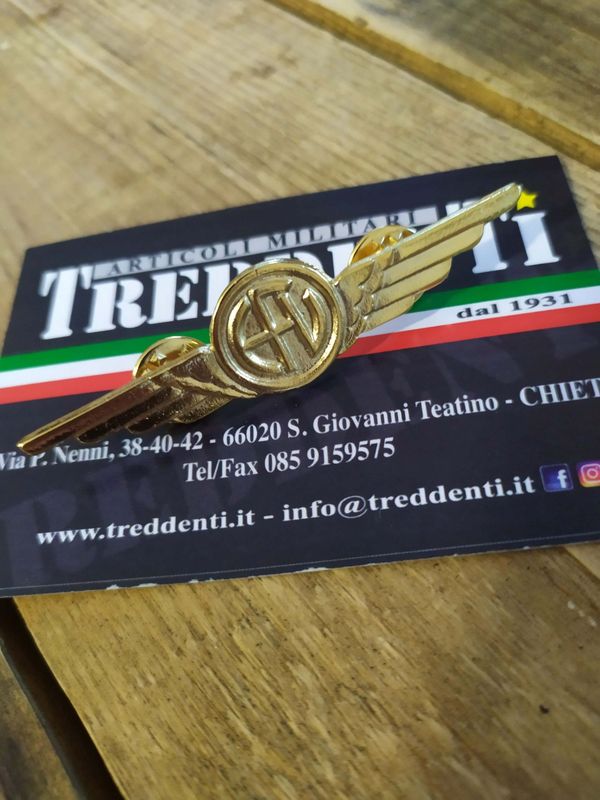 Spilla Aeronautica Militare Equipaggi Volo