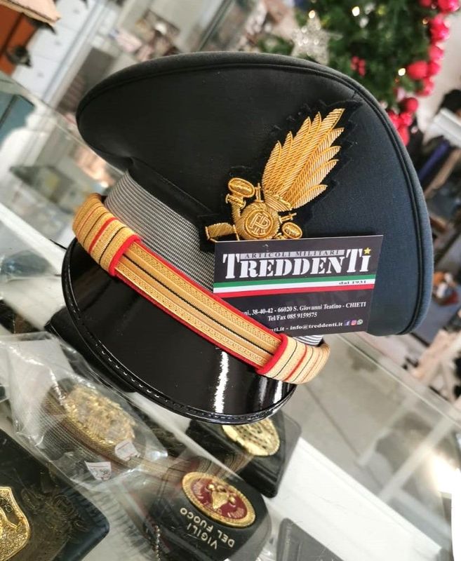Berretto Maresciallo Luogotenente Guardia di Finanza Modello Personalizzato