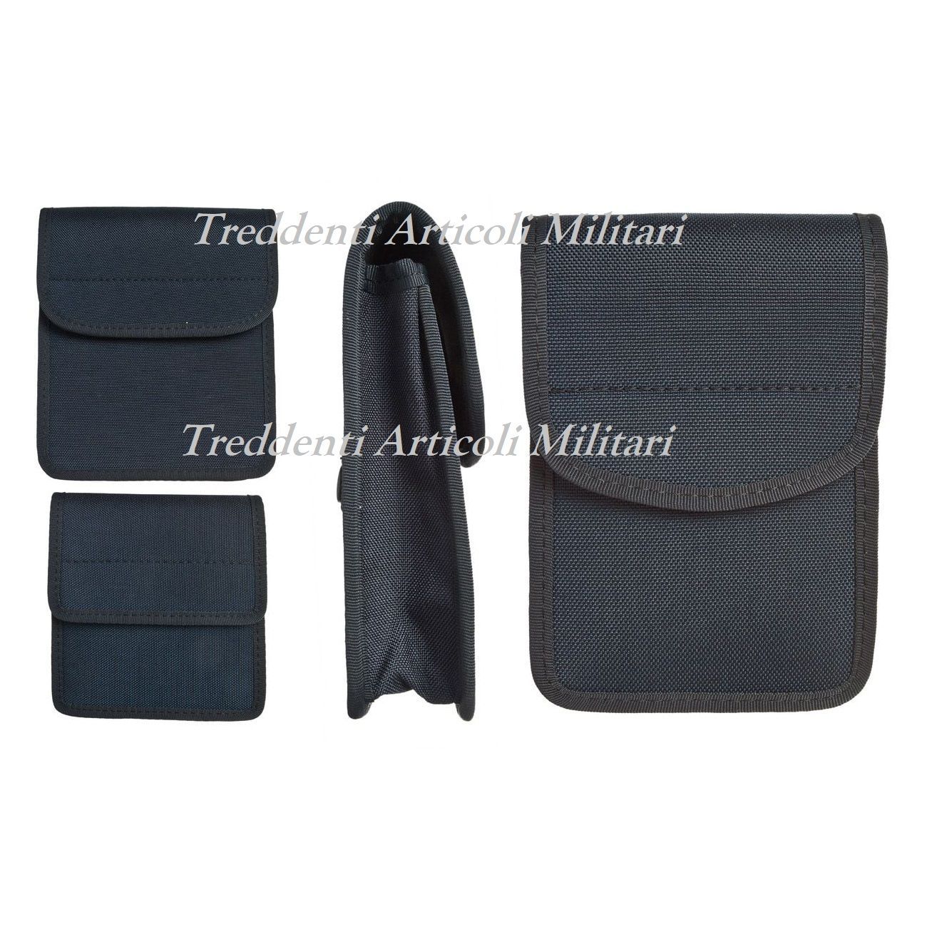 Borsetto imbottito in cordura, multi-tasca, con chiusura a velcro  Vega Holster 2G68