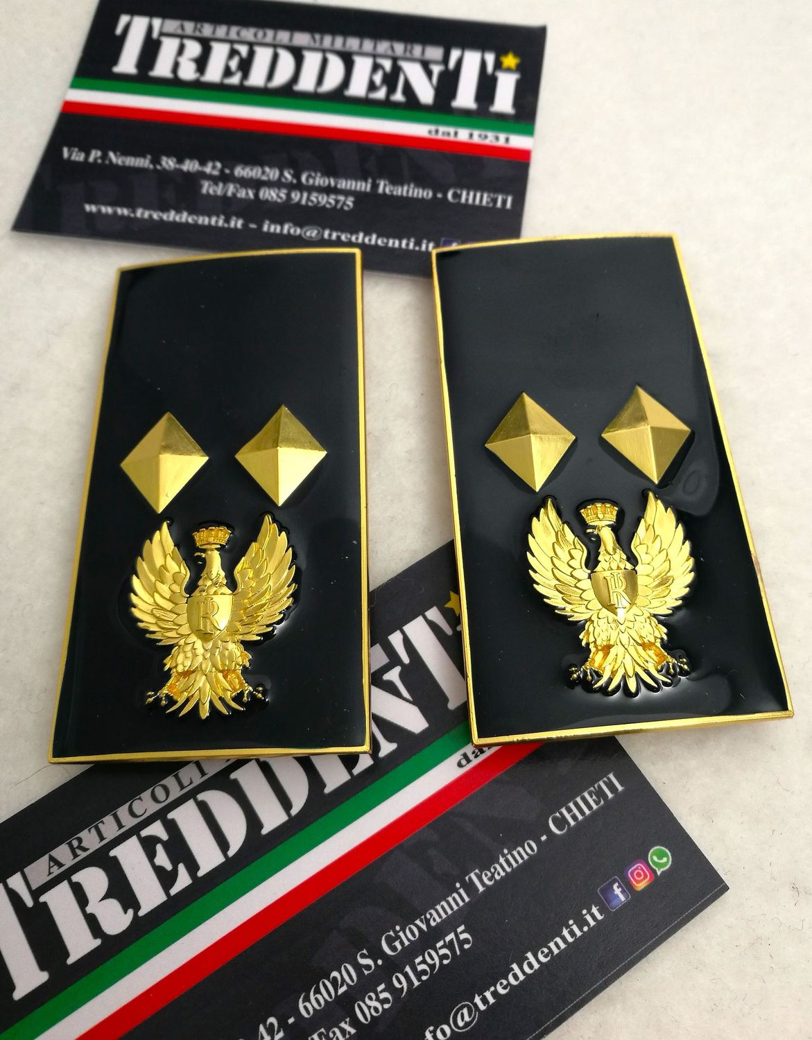Gradi metallo Sovrintendente Polizia di Stato PS