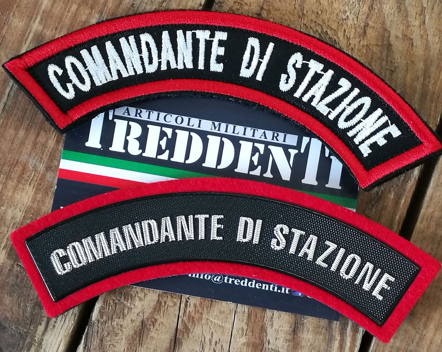 Toppa Comandate di Stazione Carabinieri con velcro