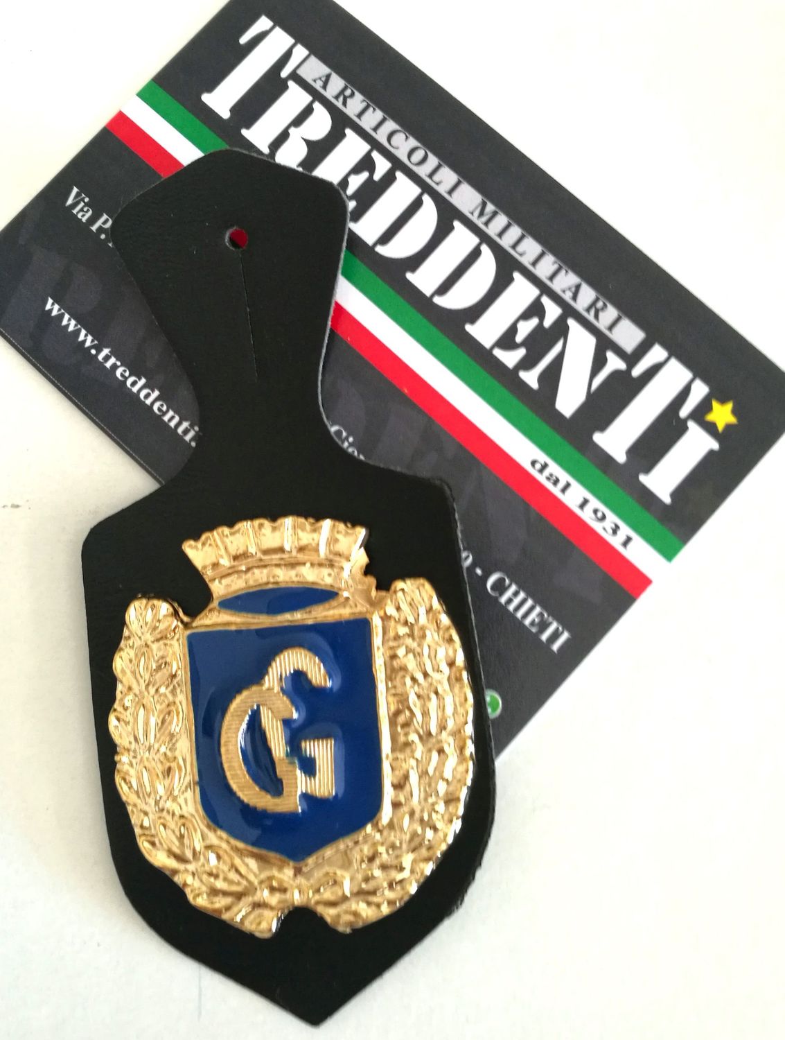 Pendif Placca Battipetto Guardia Giurata