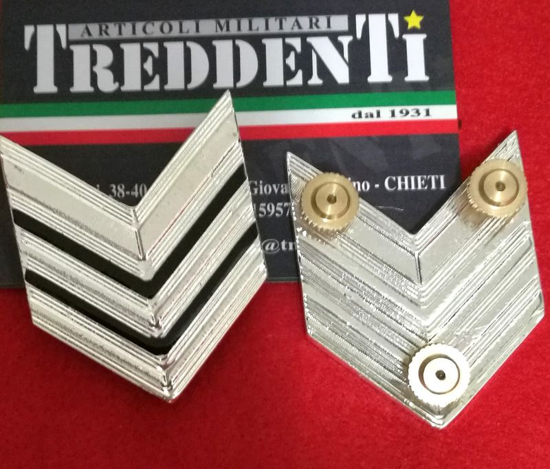Gradi metallo Brigadiere Carabinieri
