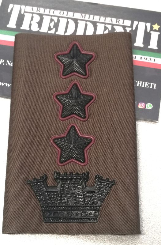 Grado tubolare per Colonnello Comandante Esercito Italiano EI.