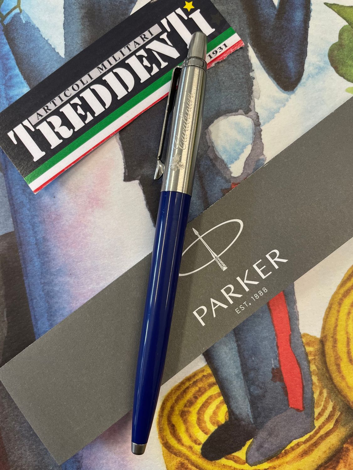 Penna Parker Carabinieri blu