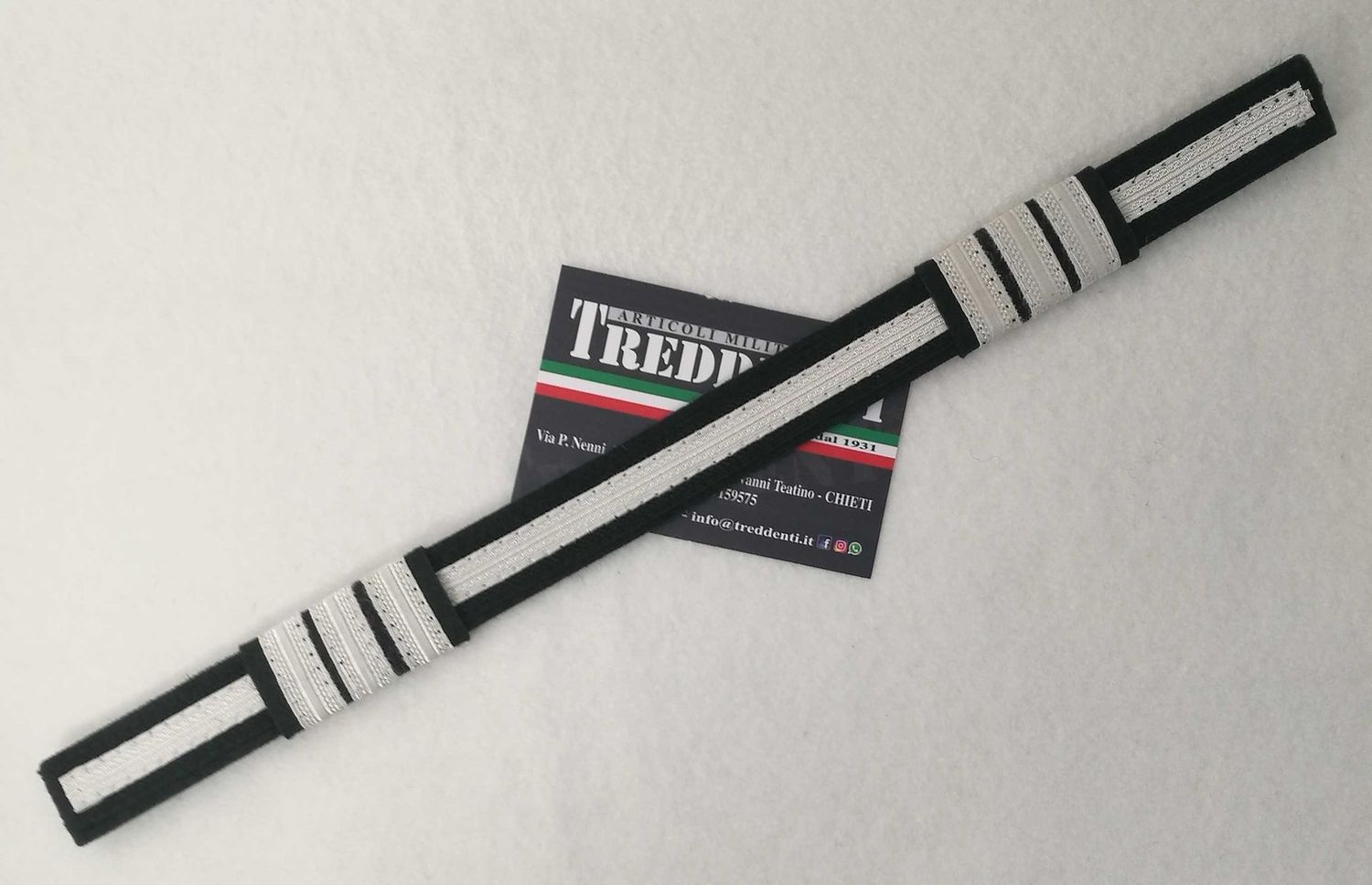 Soggolo per berretto da Brigadiere Capo Carabinieri