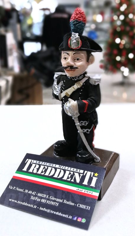 Statuina Statua Caricatura Carabiniere