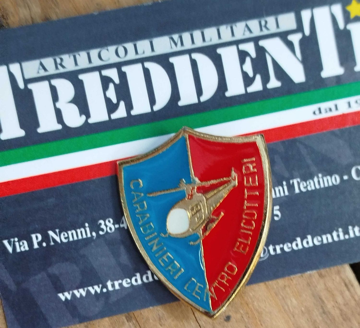 Spilla Distintivo Carabinieri Centro Elicotteri