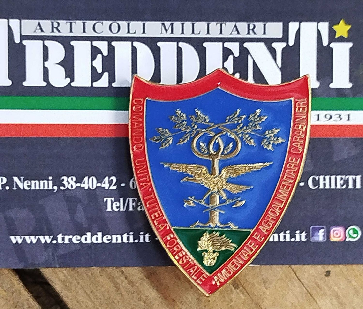 Spilla Distintivo Carabinieri Forestale