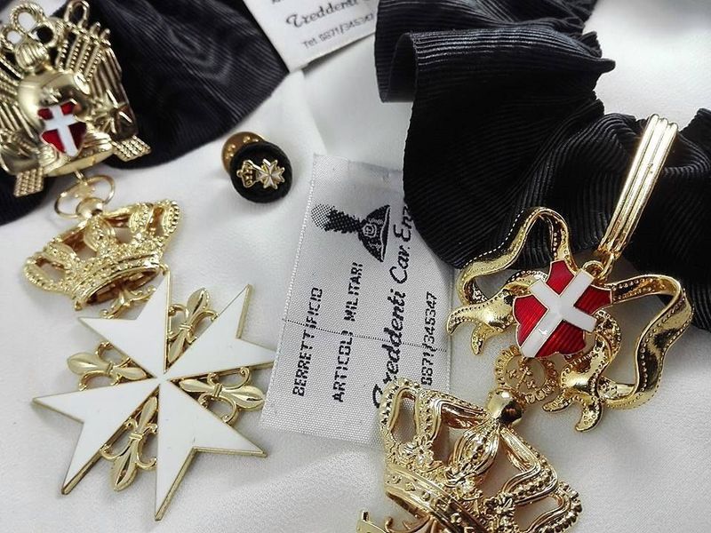 Cofanetto SMOM Cavaliere Onore e Devozione