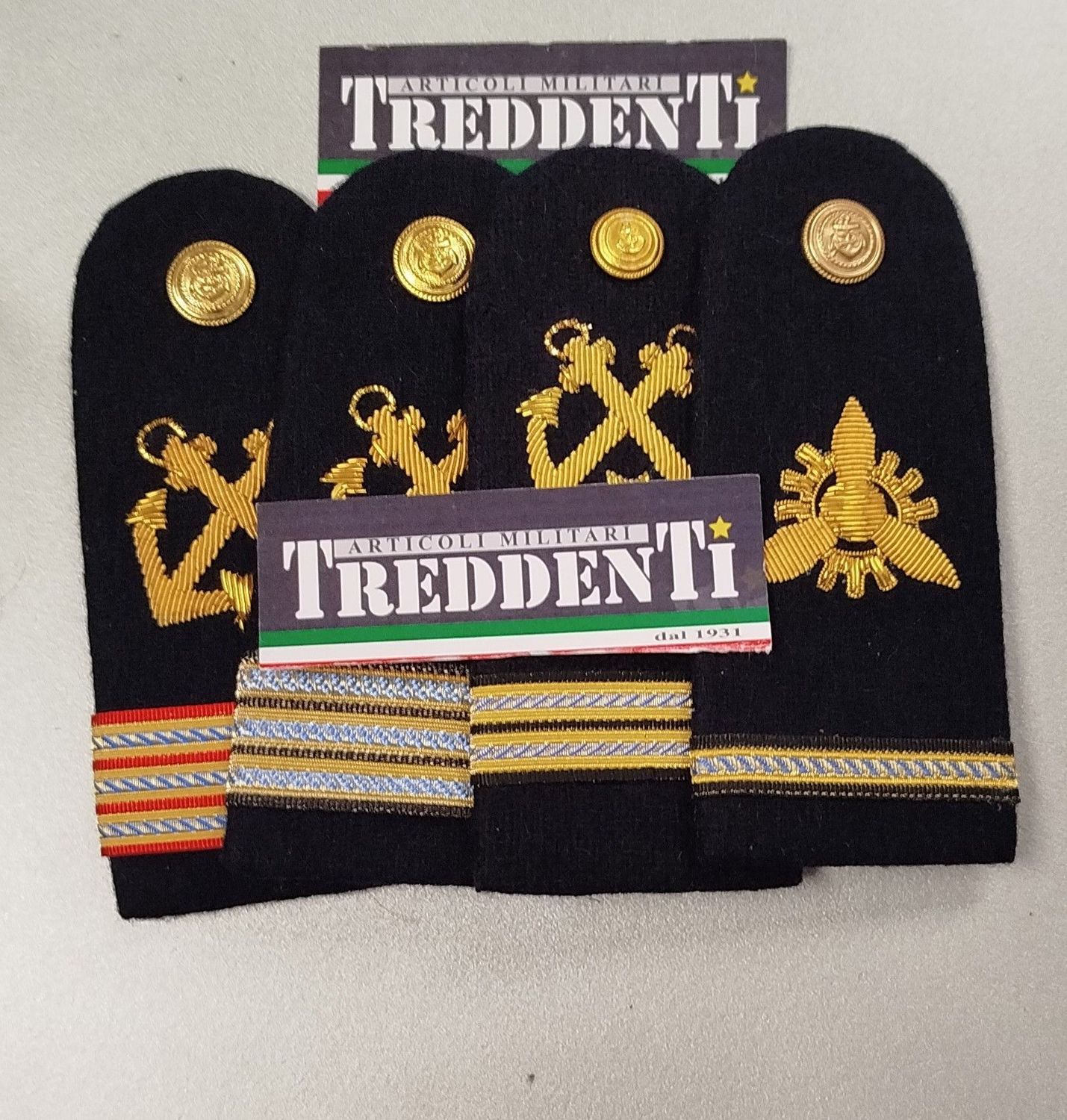 Spalline S.E.B./G.U.E. Sottufficiali Marina Militare