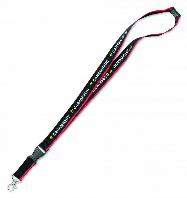 Portachiavi Carabinieri a collare lanyard