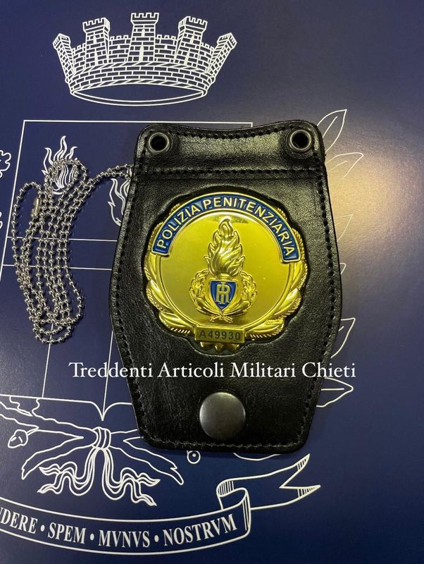 Porta-placca Polizia Penitenziaria