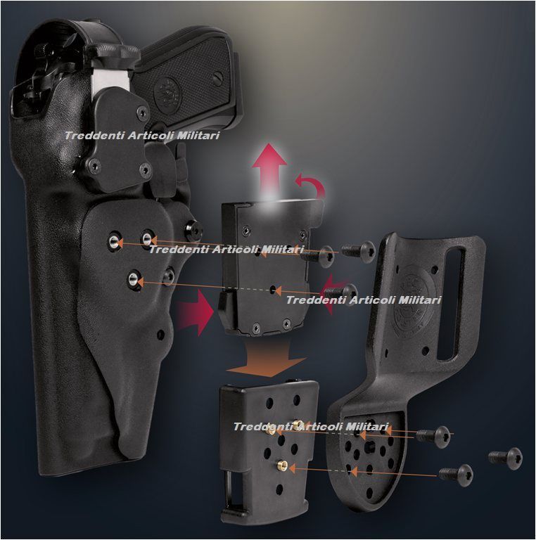 Sistema di Connessione/Disconnessione 8K31 Vega Holster R.D.Q.A.