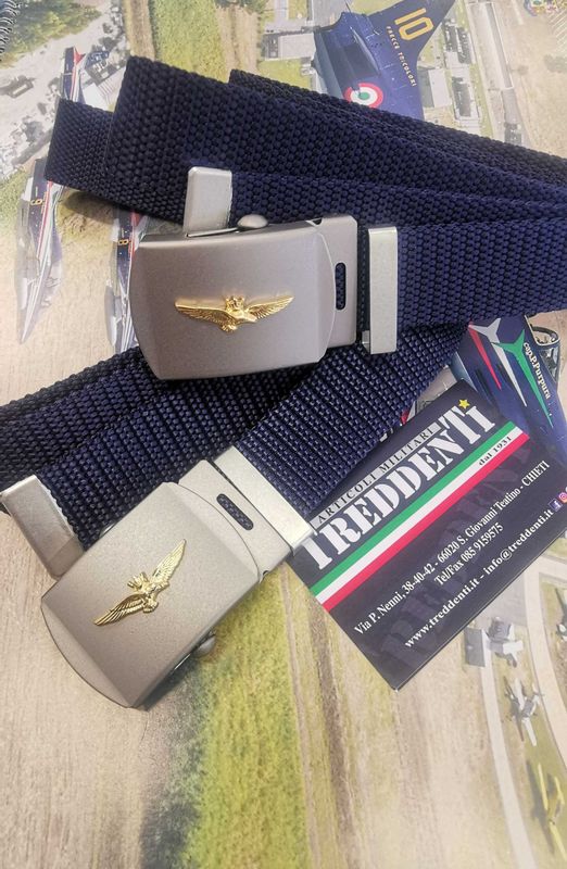 Cinta tipo canapa in polipropilene Aeronautica Militare