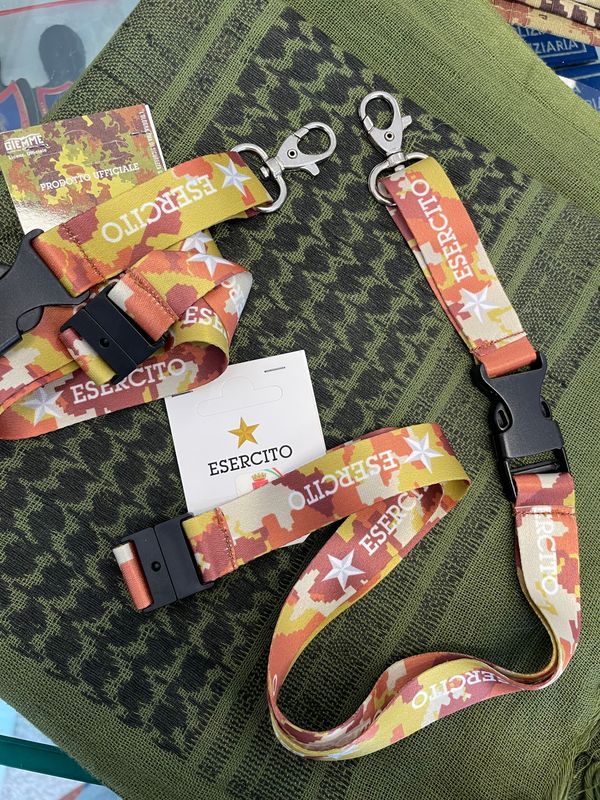 Portachiavi da collo Esercito Italiano