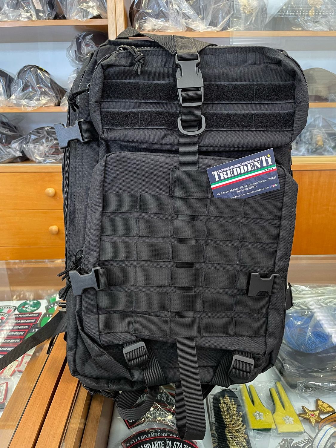 Zaino nero 50LT