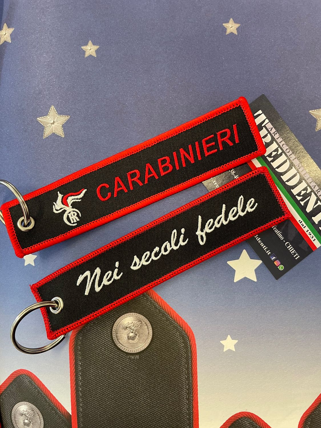 Portachiavi Carabinieri "Nei secoli fedele" Nuovo