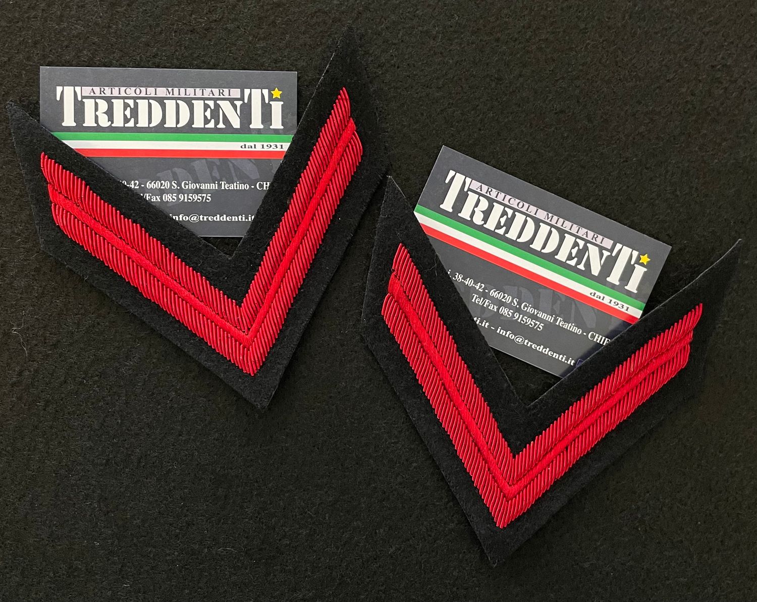 Gradi Ricamati per GUS da Carabiniere Scelto Gradi Ricamati per GUS da Carabiniere Scelto