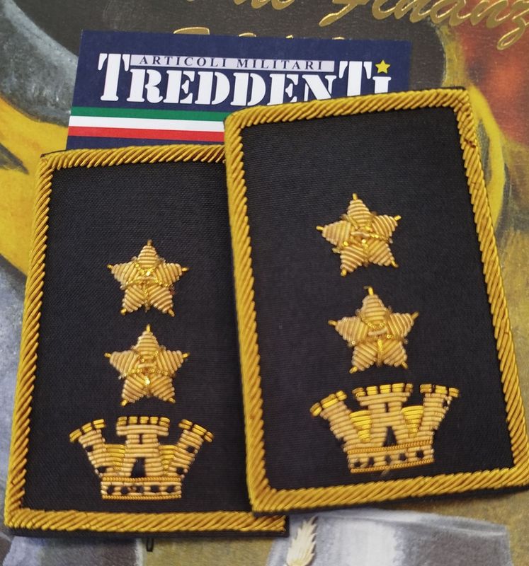 Tubolari Ricamati Tenente Colonnello GdF