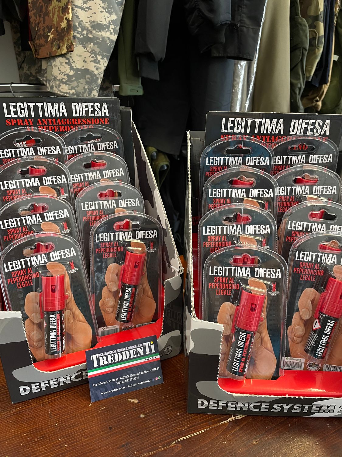 Spray antiaggressione al peperoncino