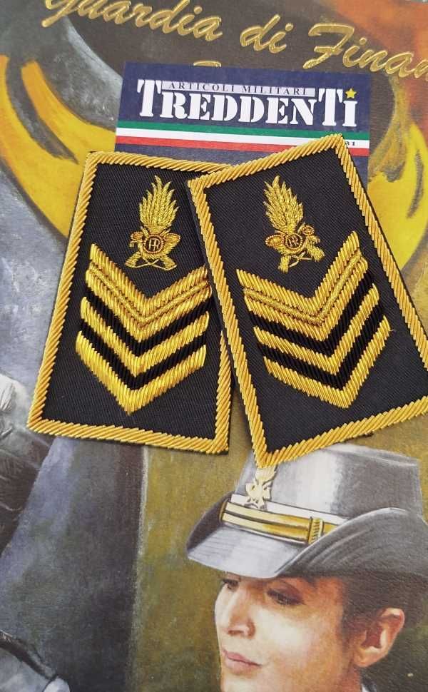Tubolari Ricamati Brigadiere GdF Tubolari Ricamati Brigadiere GdF