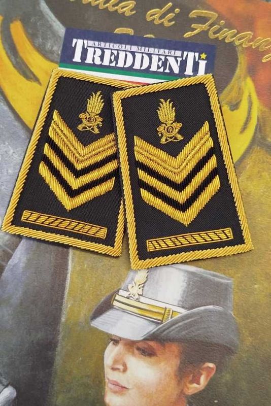 Tubolari Ricamati Brigadiere Capo GdF