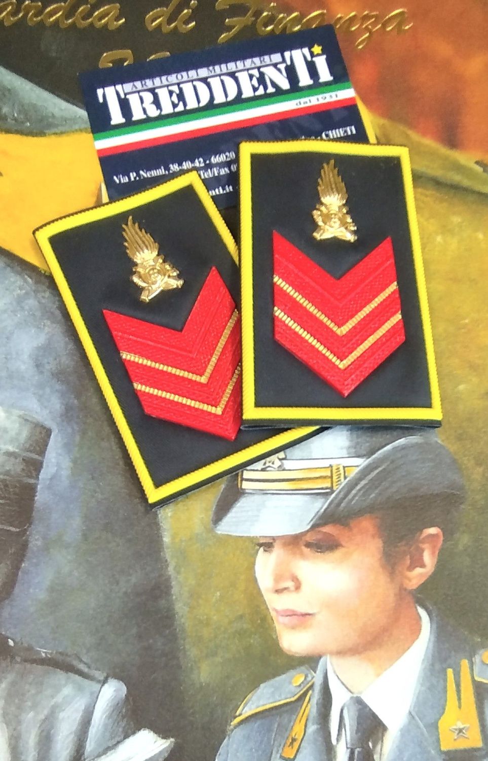 Tubolari Plastificati Appuntato Scelto Guardia de Finanza Tubolari Plastificati Appuntato Scelto Guardia de Finanza