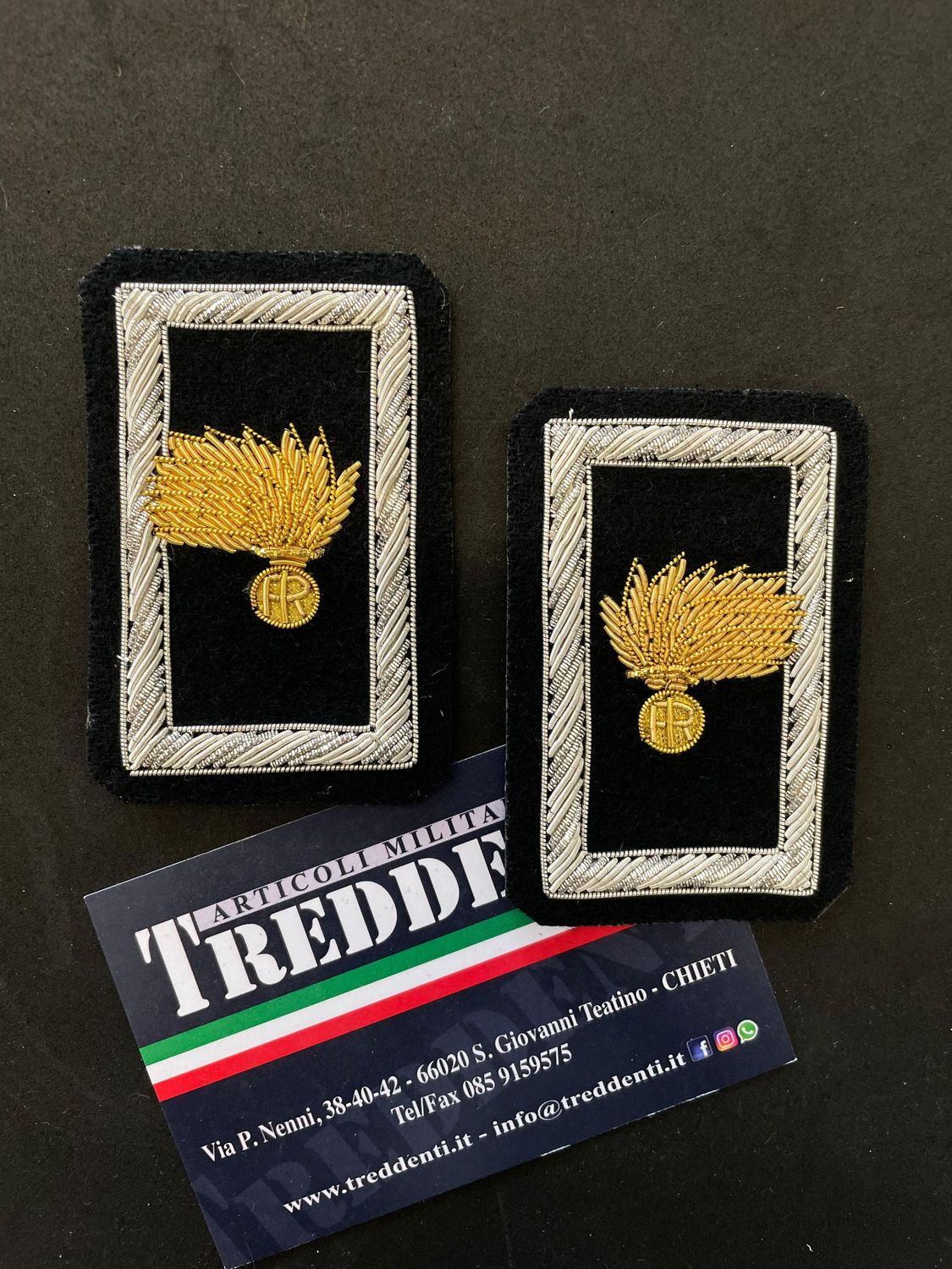 Travette da Gala Carabinieri - Ufficiale Inferiore Travette da Gala Carabinieri - Ufficiale Inferiore