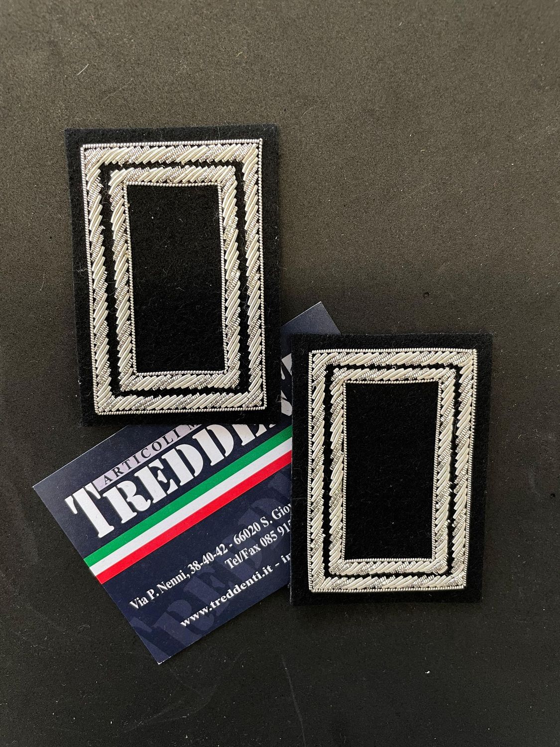 Travette da Gala Carabinieri - Ufficiale Senza Fiamma