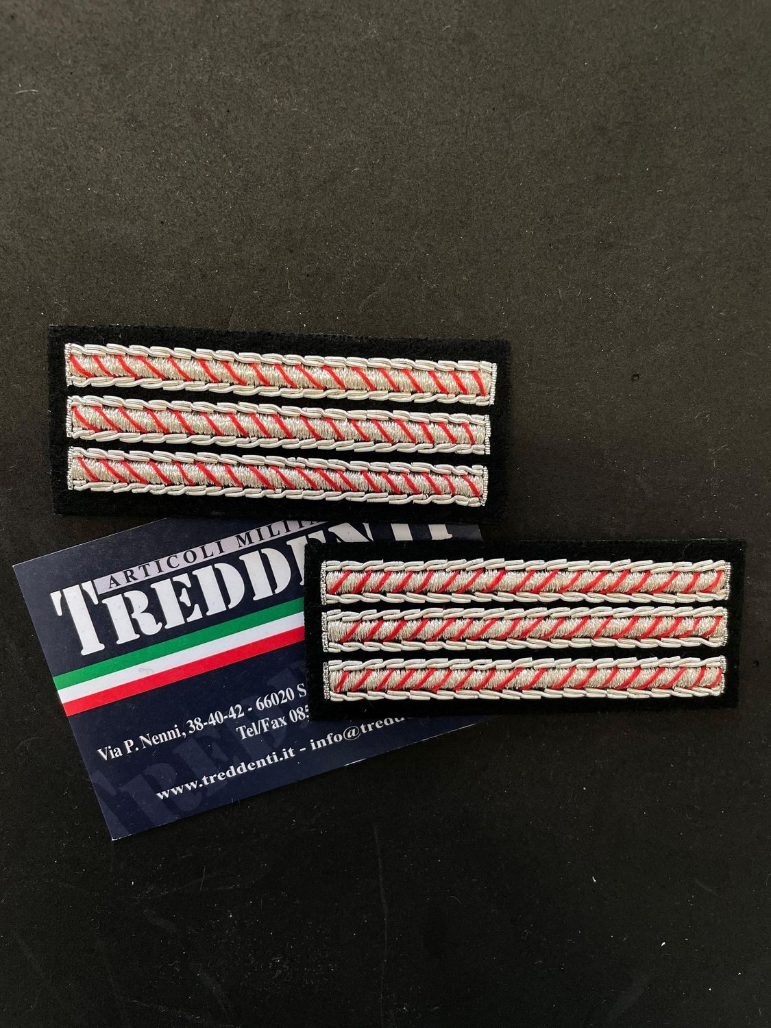 Gradi Giacca di Gala Carabinieri Maresciallo Maggiore