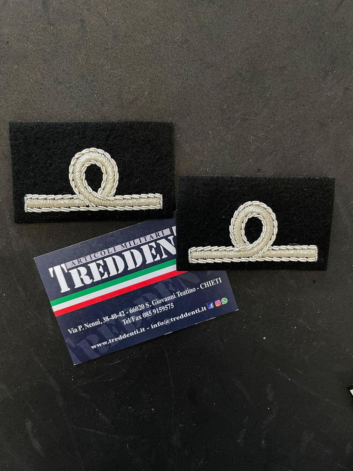 Gradi Giacca di Gala Carabinieri Sottotenente