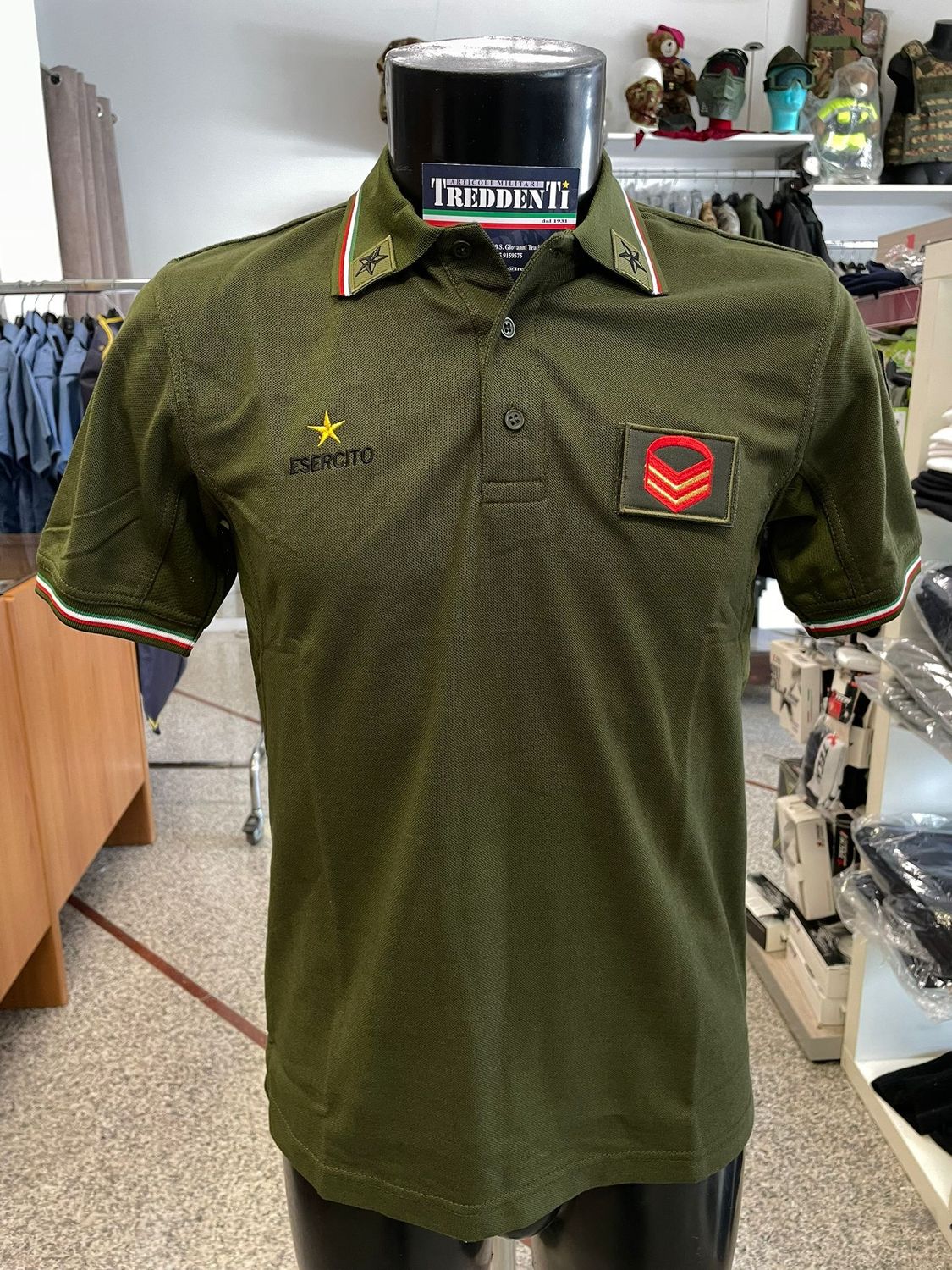Polo manica corta Esercito Italiano