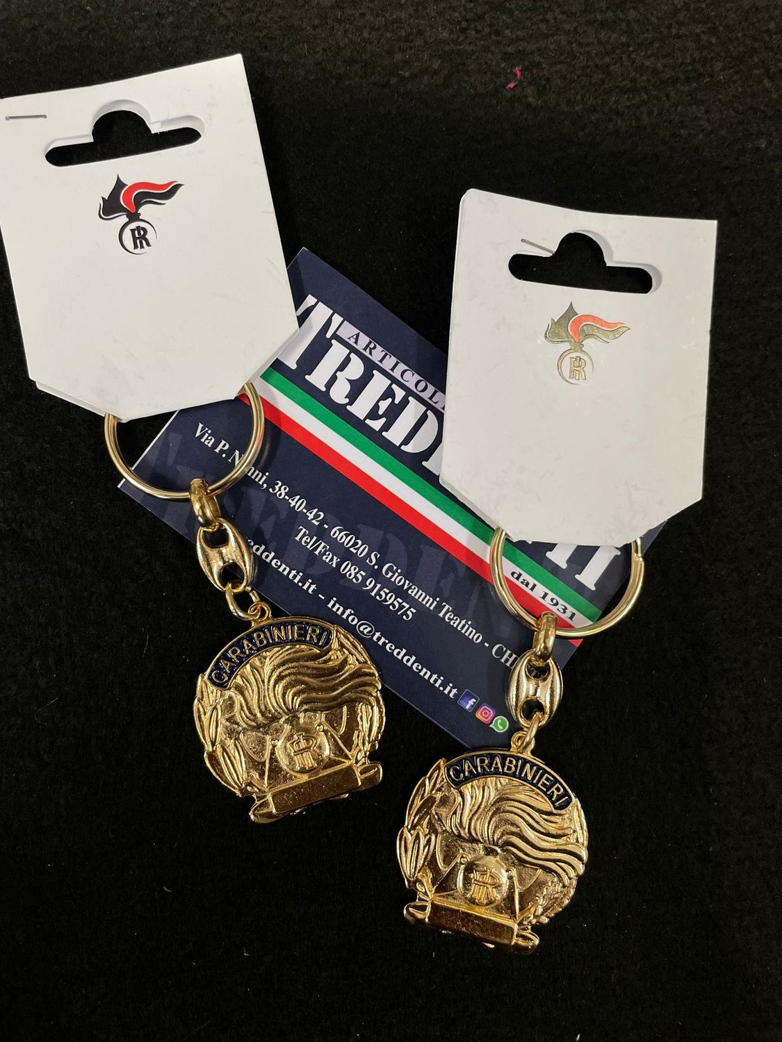 Portachiavi Fiamma e Alloro Carabinieri