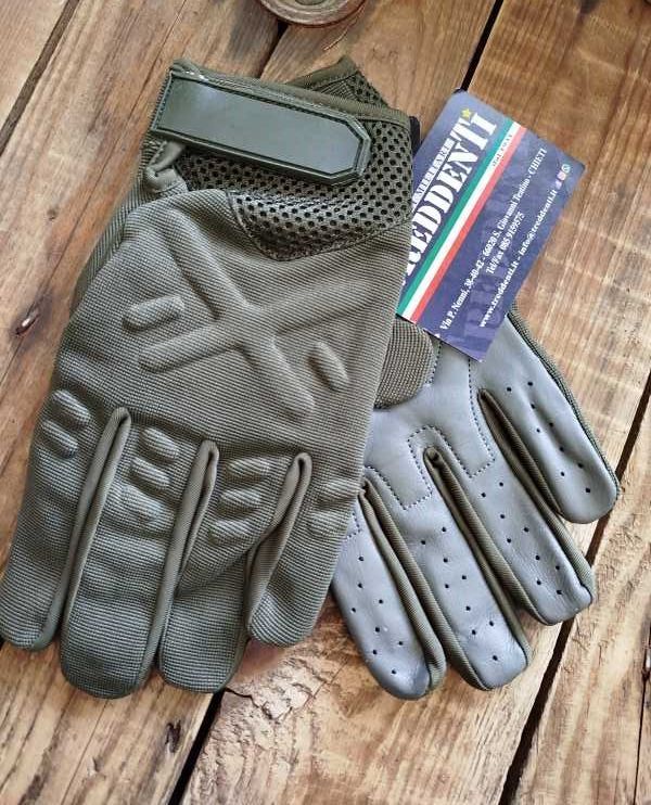 Guanti tattici in spandura e pelle Guanti tattici in spandura e pelle
