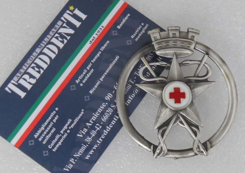 Fregio basco Ufficiale Medico