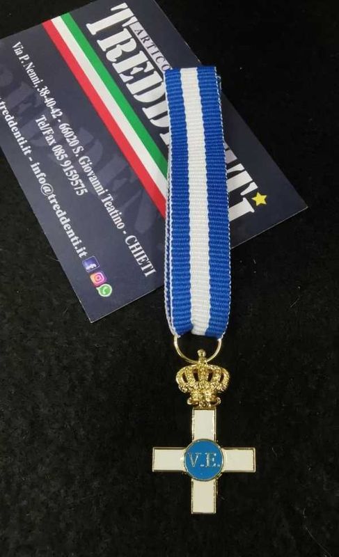 Miniatura con nastro Ufficiale al Merito Ordine Savoia