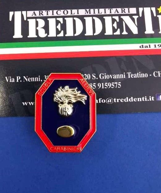 Distintivo Ricordo Scuola Allievi Carabinieri neutra