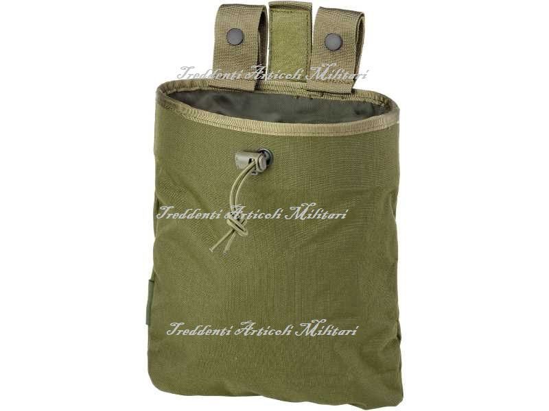 TASCA PORTA CARICATORE ESAUSTI DUMP POUCH verde OD TASCA PORTA CARICATORE ESAUSTI DUMP POUCH verde OD