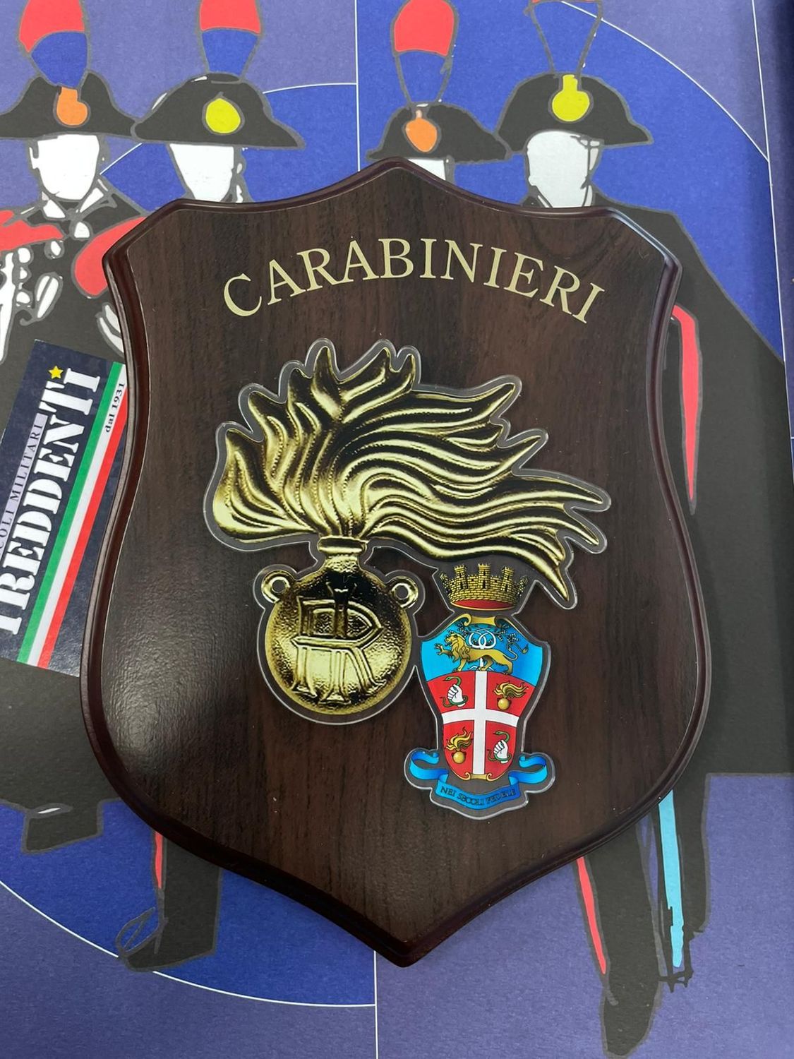 Crest Fiamma e Araldico Carabinieri