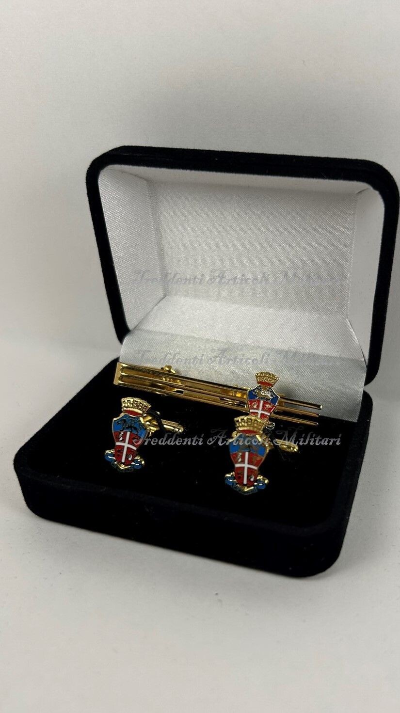 Gemelli e fermacravatta Araldico Carabinieri
