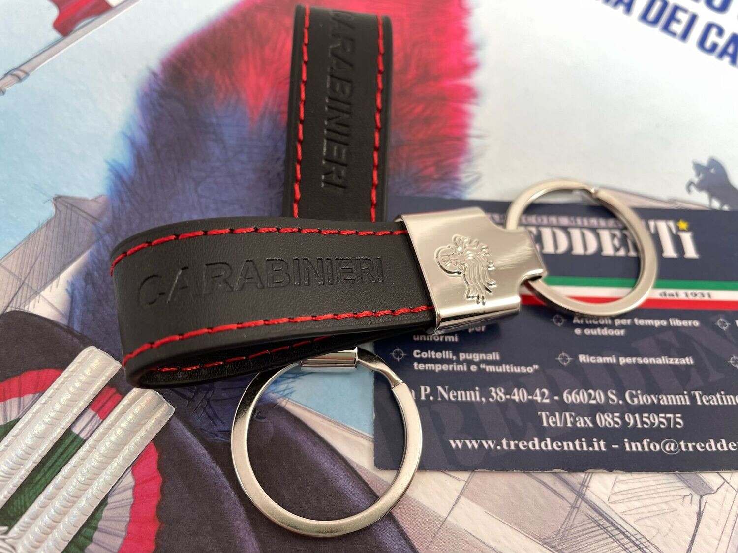 Portachiavi in cuoio