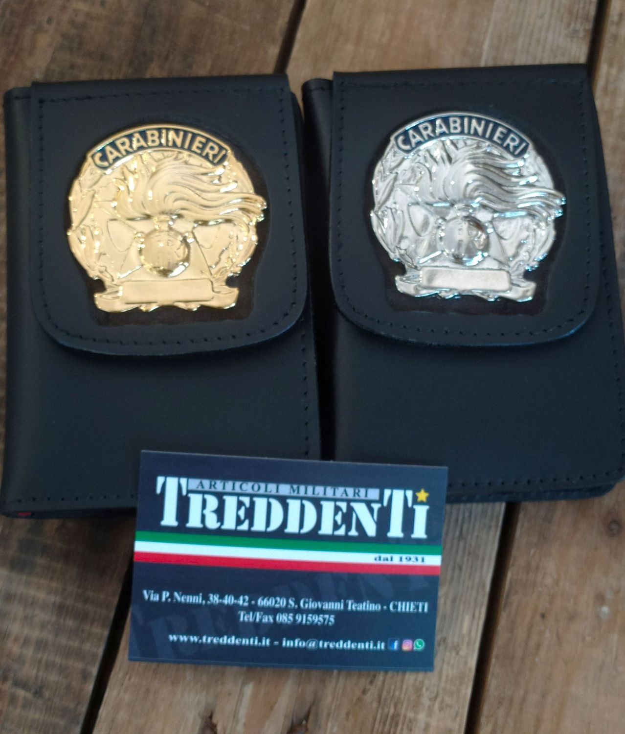 Portafoglio Carabinieri  in pelle Vega Holster 1WD con placca