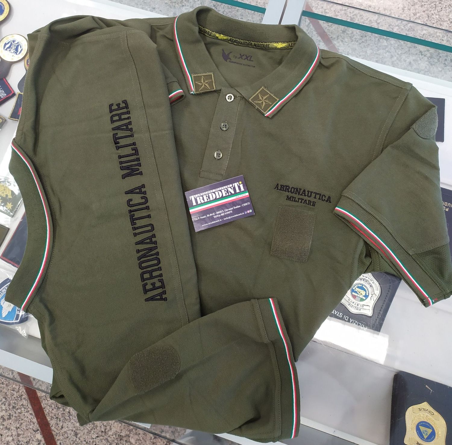 Polo manica corta Aeronautica Militare Polo manica corta Aeronautica Militare
